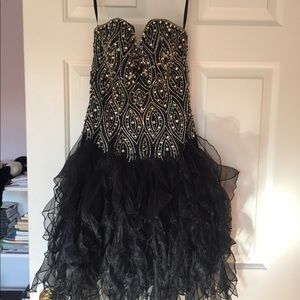 Jovani sparkly cocktail dress